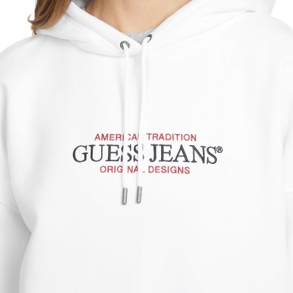Guess Sweat Os American Tr Pure White Guess Sweat Os American Tr Pure White