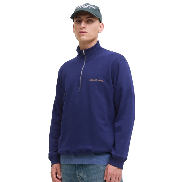 Jack & Jones Sweat Jornorrebro Emb Ocean Cavern