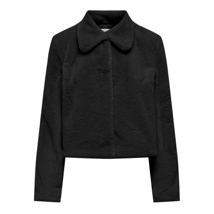 JDY Casaco Jdymacy Life Faux Fur Otw Noos Black