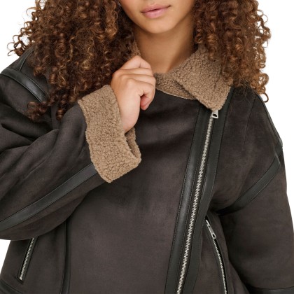 Only  Casaco Kendra Life Bond Otw Chocolate Torte Coco