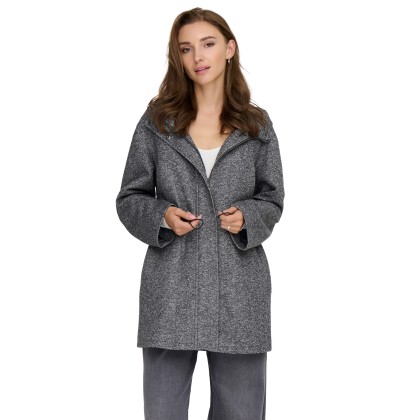 Only  Casaco Sedona Light Hood Otw Dark Grey Melange