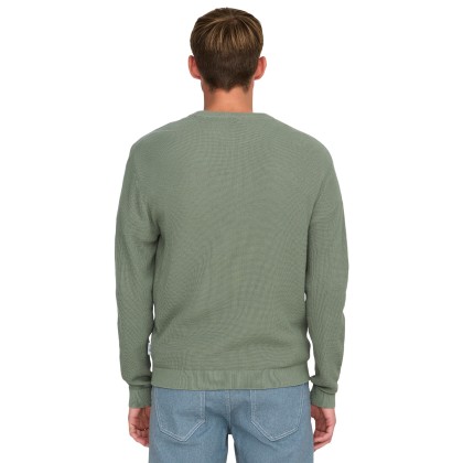 Only&Sons  Camisola Tony Ds 12  Waffle Knit  Wrough