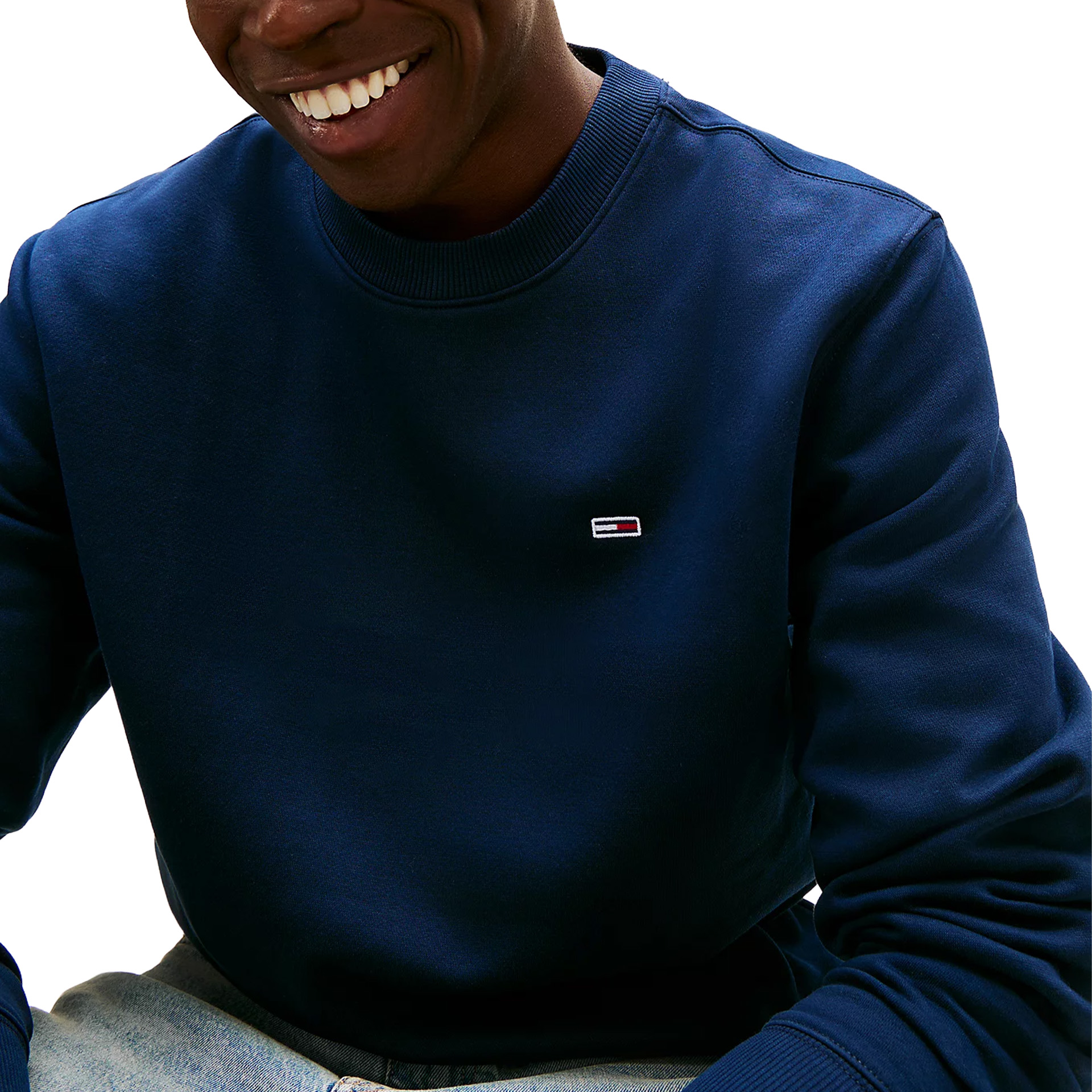 Tommy Hilfiger Camisola Reg S Flag Dark Night Navy