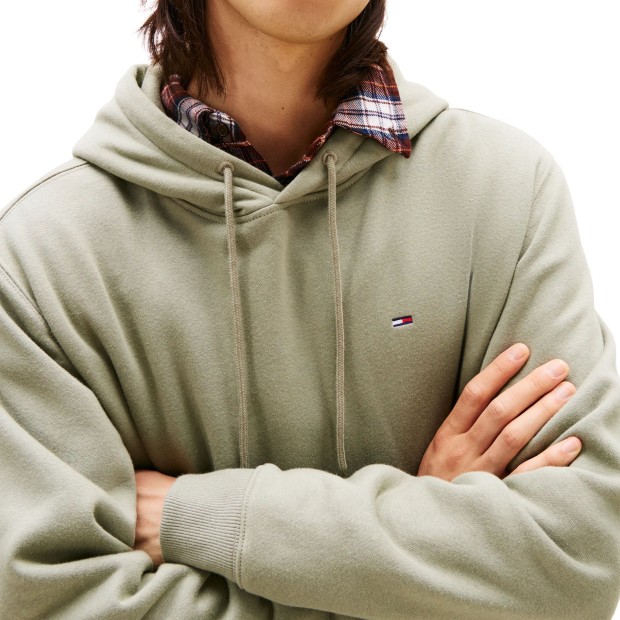 Tommy Hilfiger Sweat Reg S Flag Utility Sage