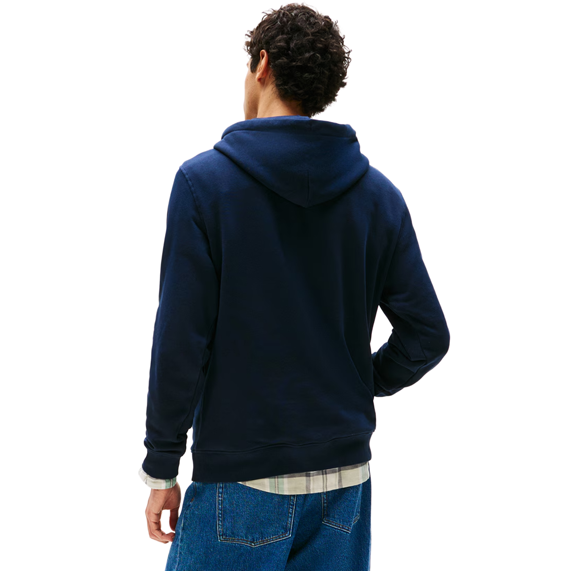 Tommy Hilfiger Sweat Reg Linear Logo Dark Night Navy Multi