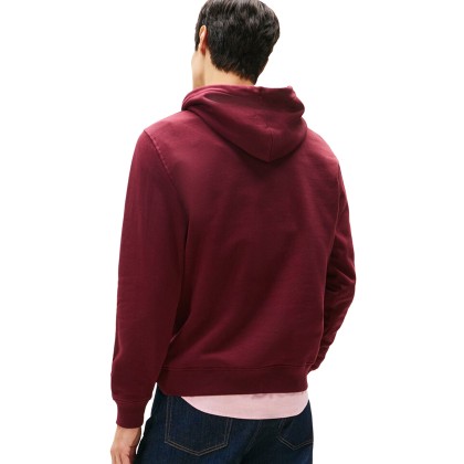 Tommy Hilfiger Sweat Reg Linear Logo Red Wine Multi
