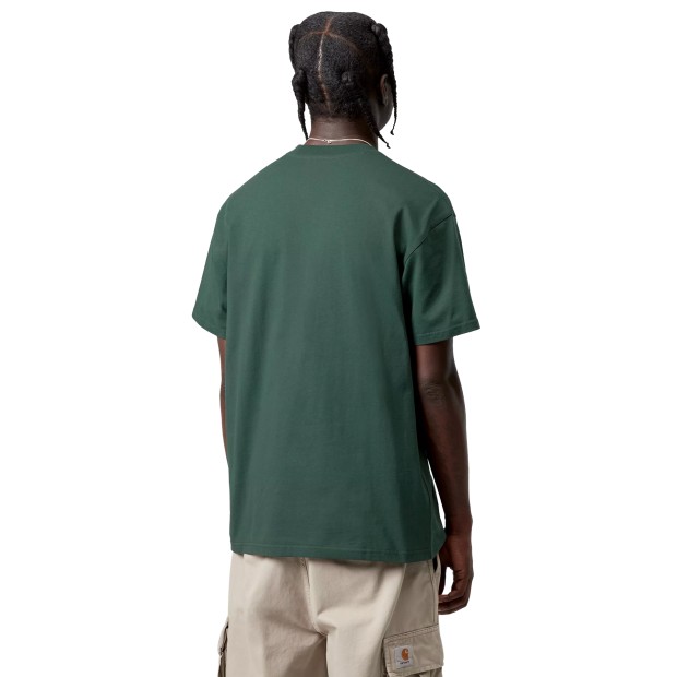 Carhartt Wip T-shirt American Script Kale Green