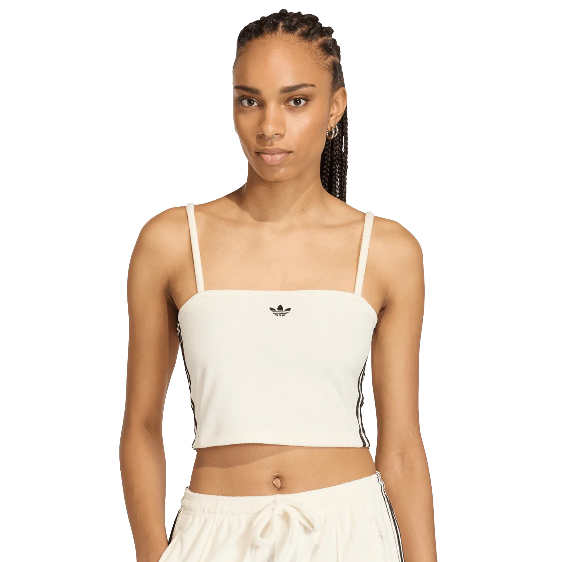 adidas Originals Terry Towel Tank Top Off White