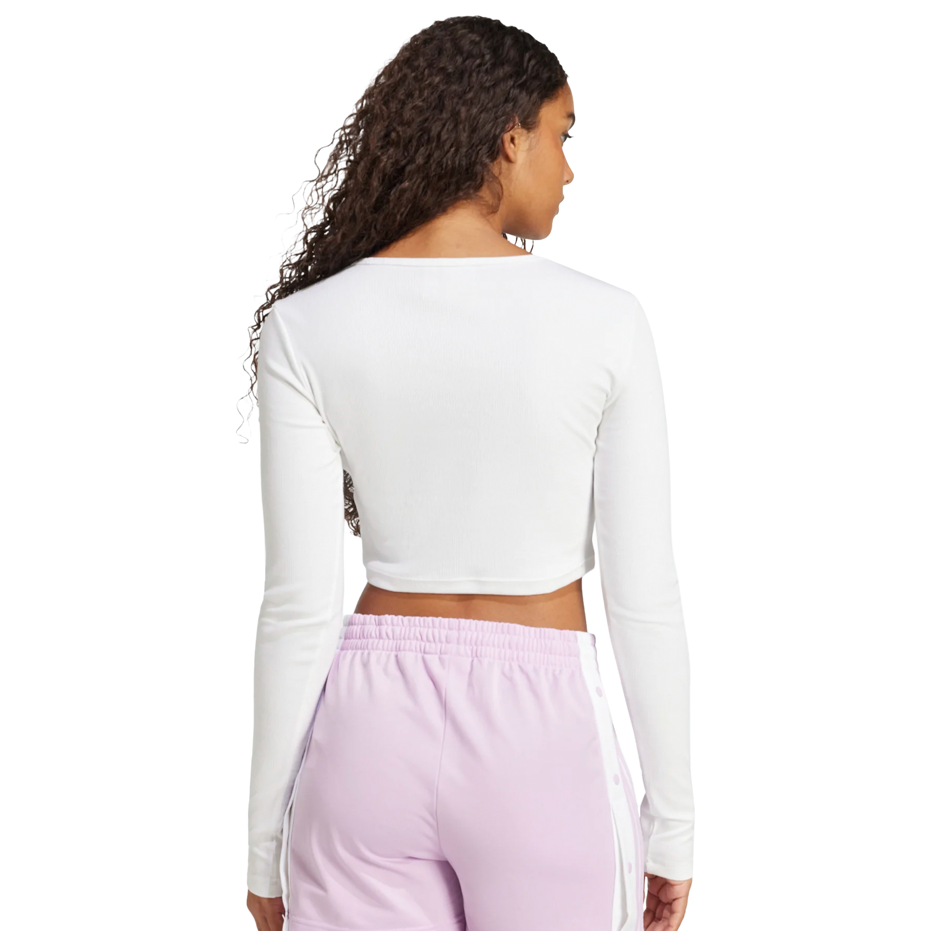 adidas Originals Longsleeve Essentials Crop White