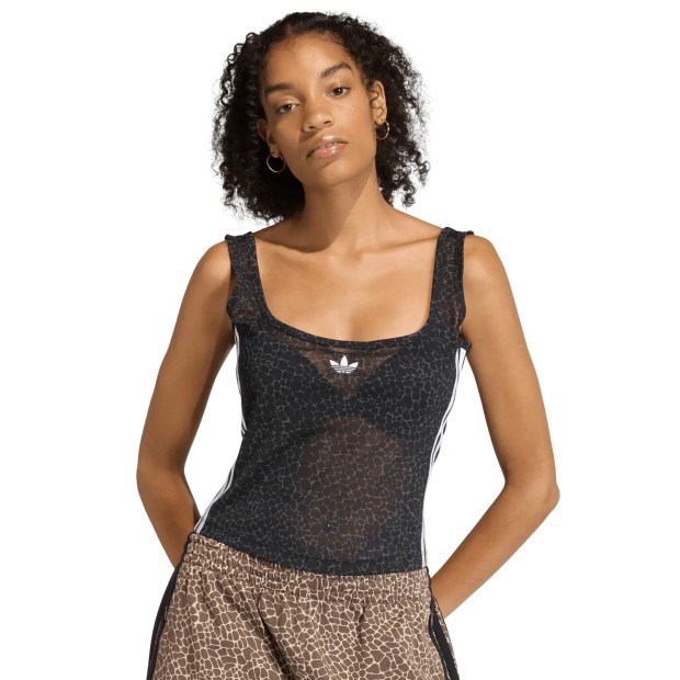 adidas Originals Top Aop Tank Black