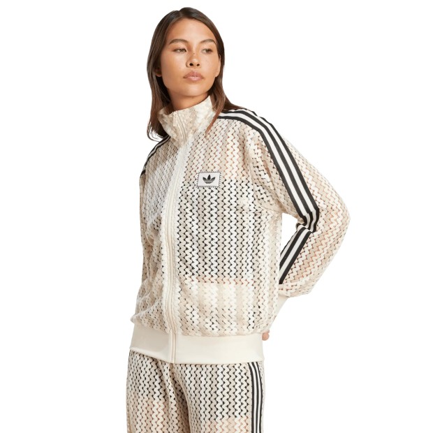 adidas Originals Casaco Firebird Wonder White