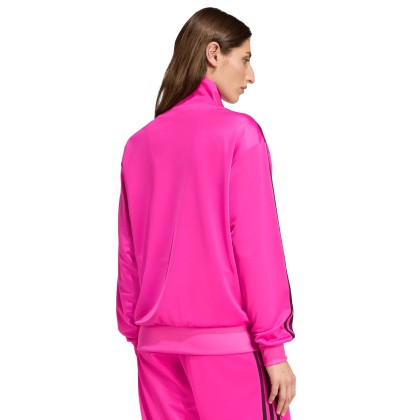adidas Originals Casaco Firebird Adicolor Semi Lucid Fuchsia / Black
