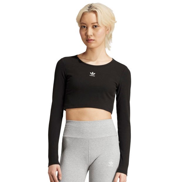 adidas Originals Longsleeve Essentials Crop Black