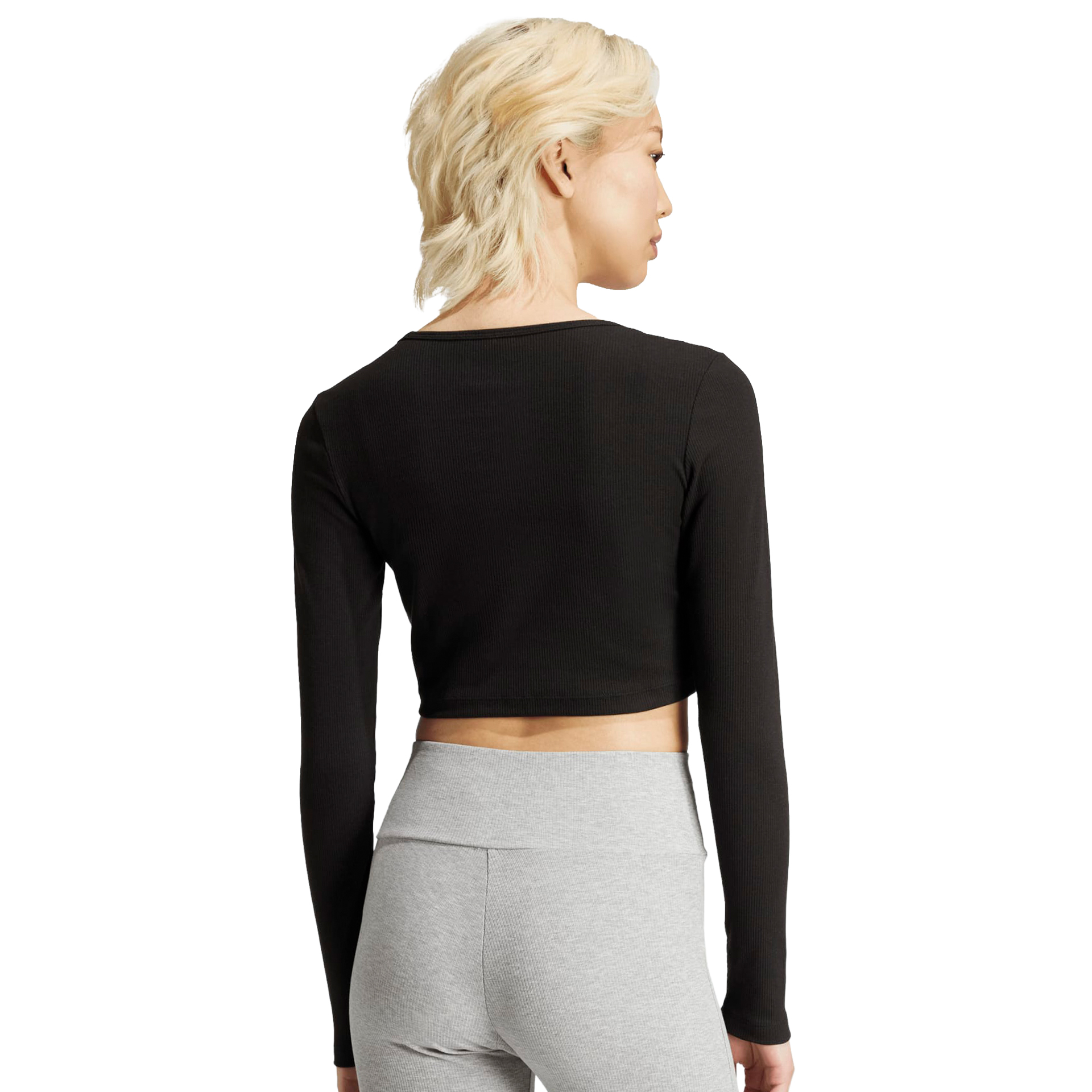 adidas Originals Longsleeve Essentials Crop Black