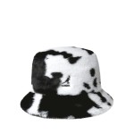 KANGOL Faux Fur Bucket Spotted Cow
