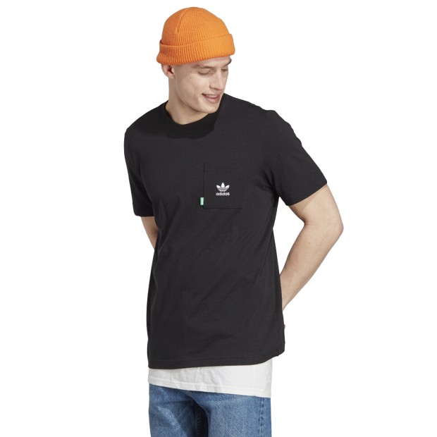 Adidas T-shirt Ess + Tee H Black Noir