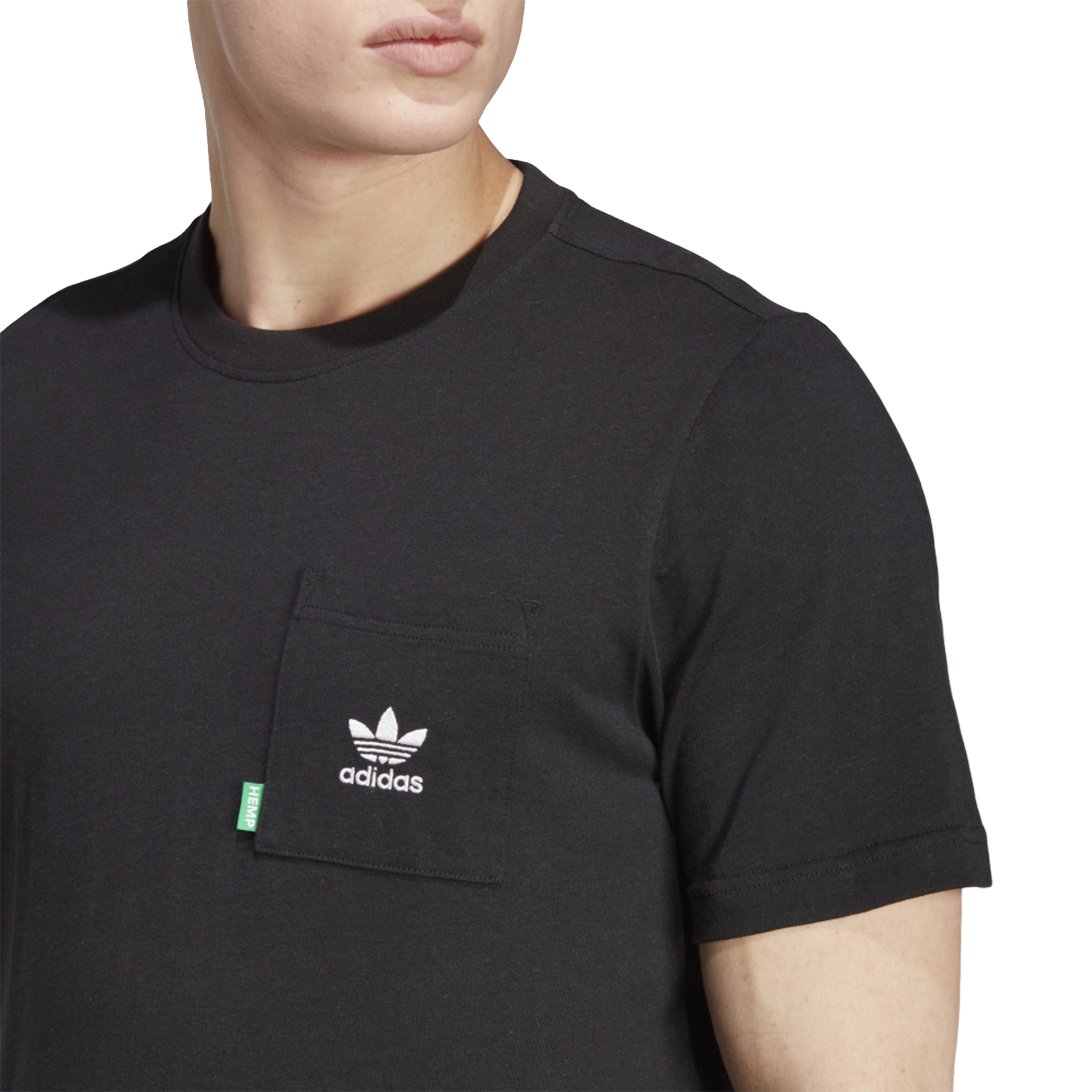 Adidas T-shirt Ess + Tee H Black Noir