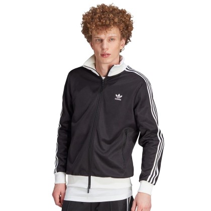 adidas Originals Casaco Classic Tt Black / White adidas Originals Casaco Classic Tt Black / White