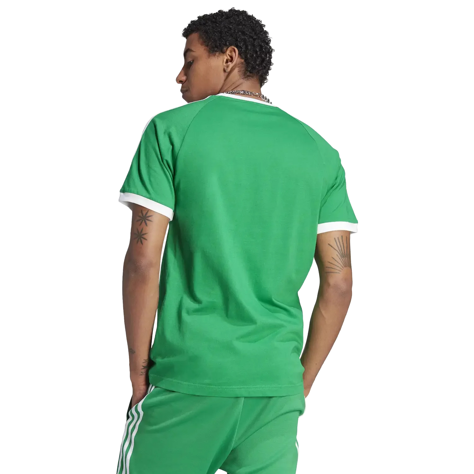 Adidas 3-stripes Tee Verde