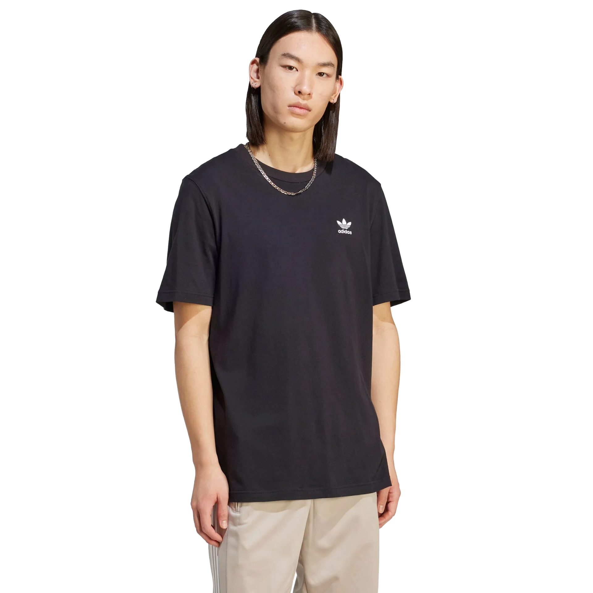 Adidas T-shirt Essential Black / White