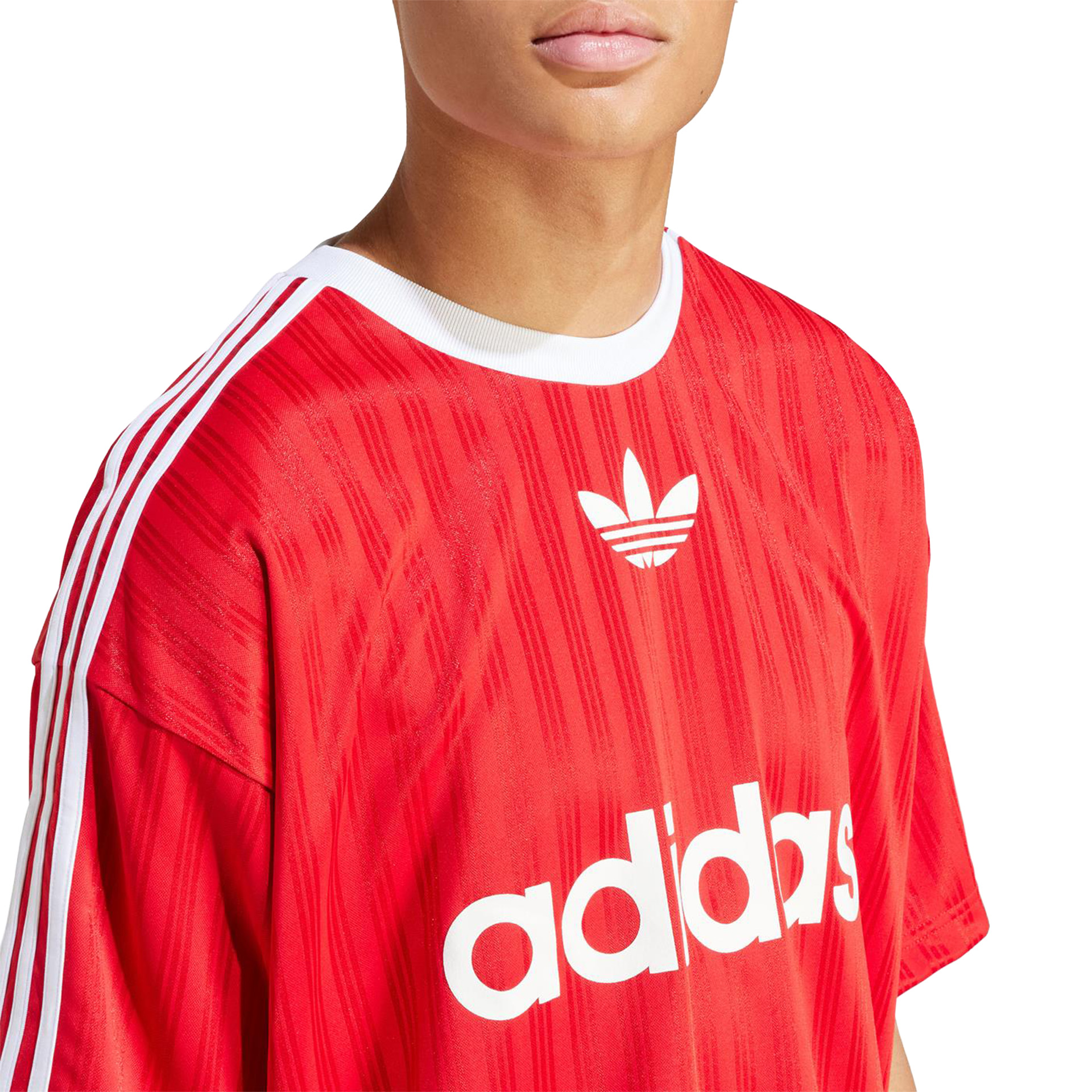 adidas Originals T-Shirt Adicolor Poly T Better Scarlet / White