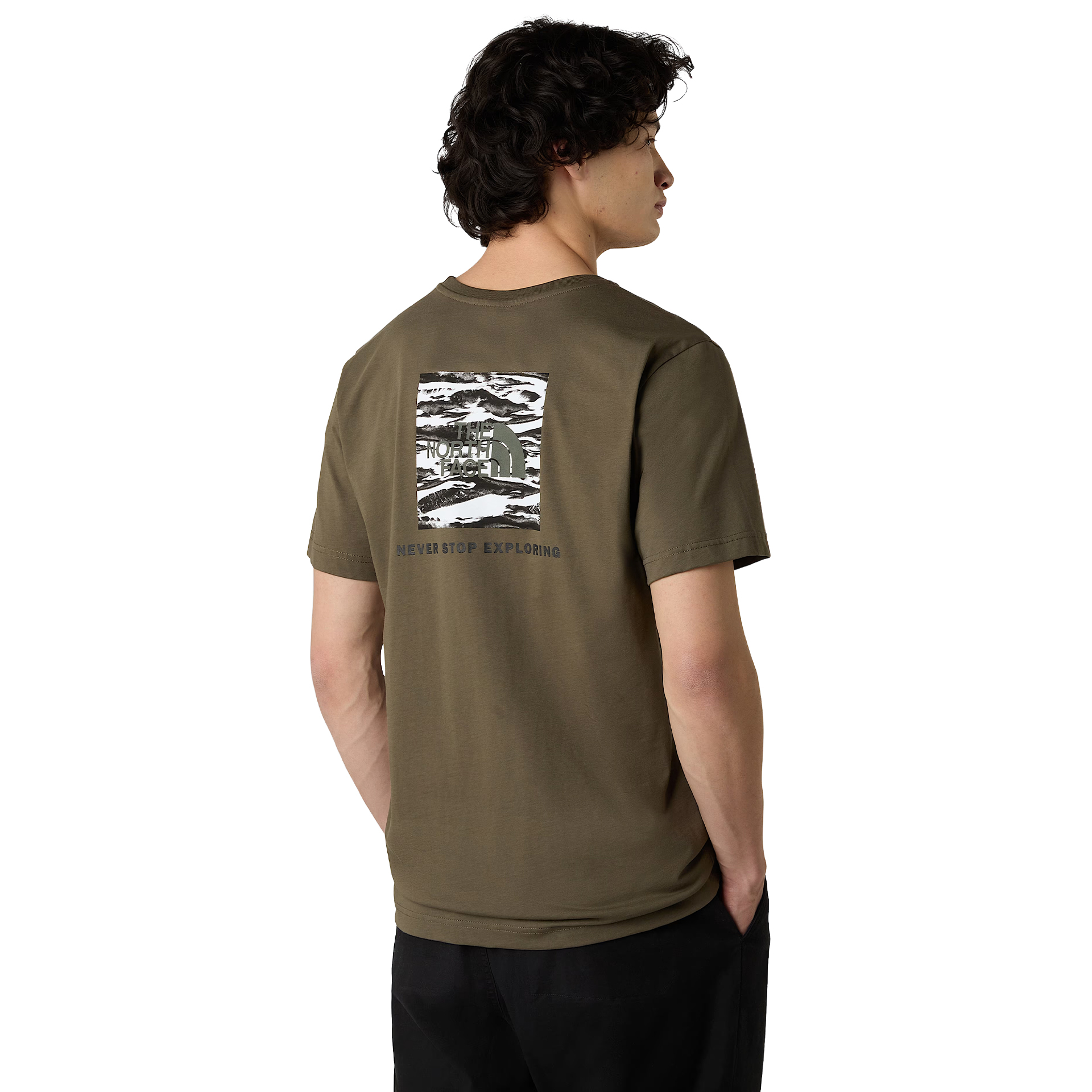 The North Face T-shirt M Box Nse Edge Of Light Infill White