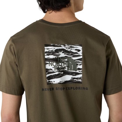 The North Face T-shirt M Box Nse Edge Of Light Infill White