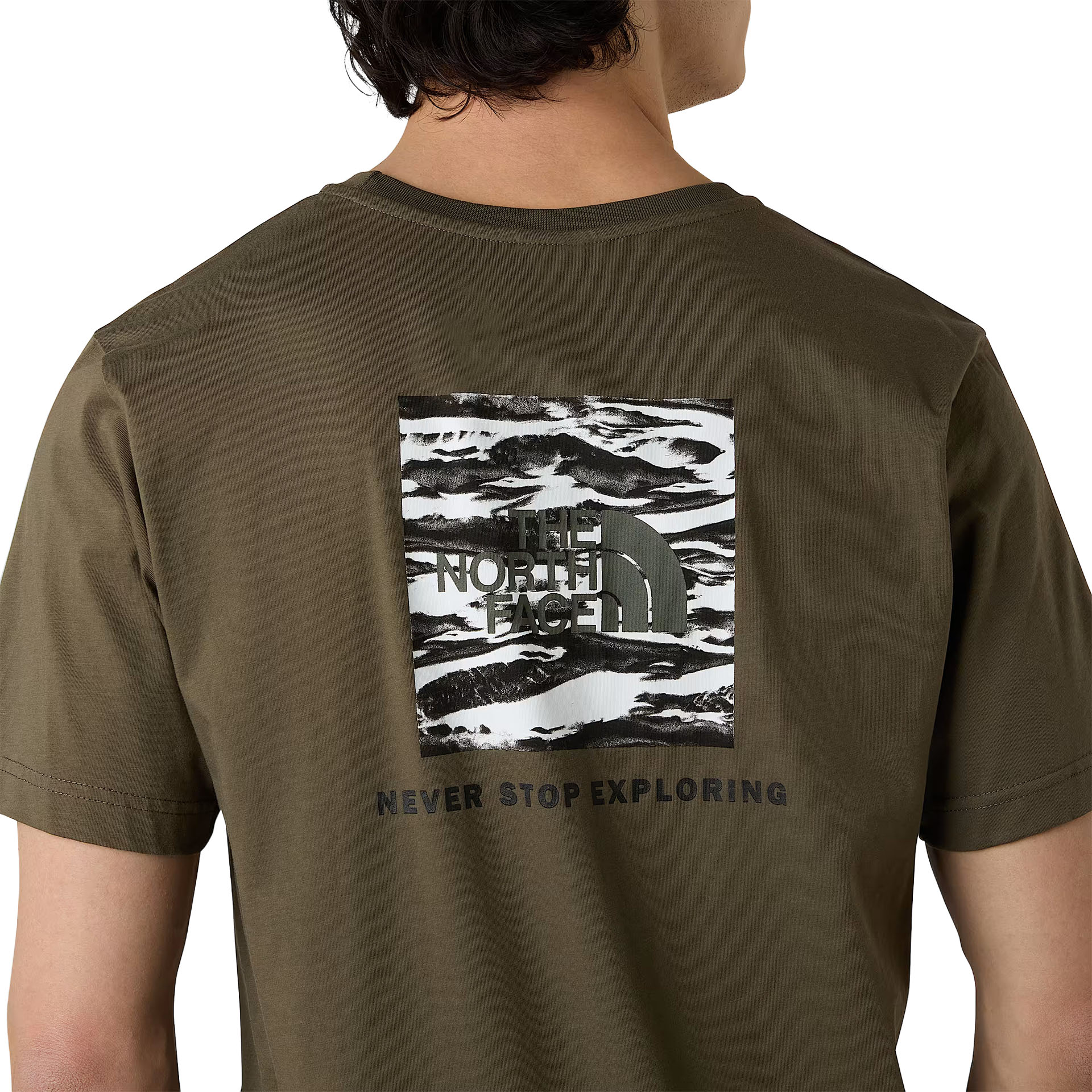 The North Face T-shirt M Box Nse Edge Of Light Infill White