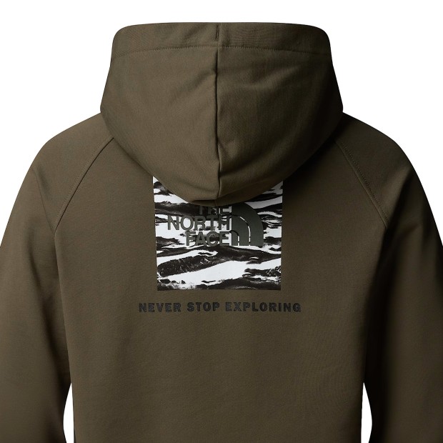 The North Face Sweat M Box Nse Edge Of Light Infill Raglan White