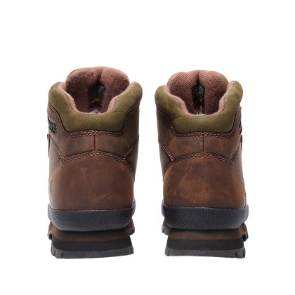 Timberland Euro Hiker Mid Lace Up Boot Brown