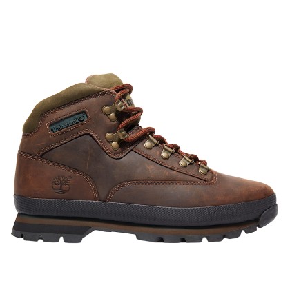 Timberland Euro Hiker Mid Lace Up Boot Brown
