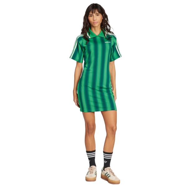 adidas Originals Vestido Football Inspired Green