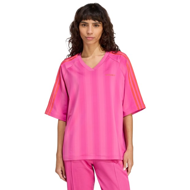 adidas Originals T-Shirt Larga Semi Lucid Fuchsia