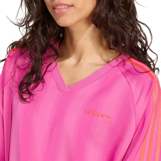 adidas Originals T-Shirt Larga Semi Lucid Fuchsia