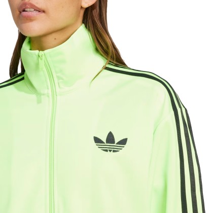 adidas Originals Casaco Firebird Adicolor Signal Green / Black