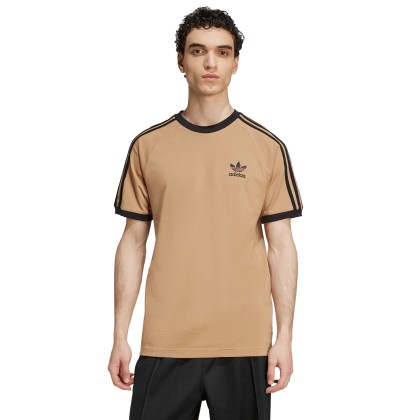 adidas Originals T-Shirt 3-Stripes Adicolor Classics Cardboard / Black