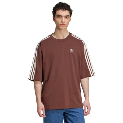 adidas Originals T-Shirt Oversize Adicolor Auburn / Off White