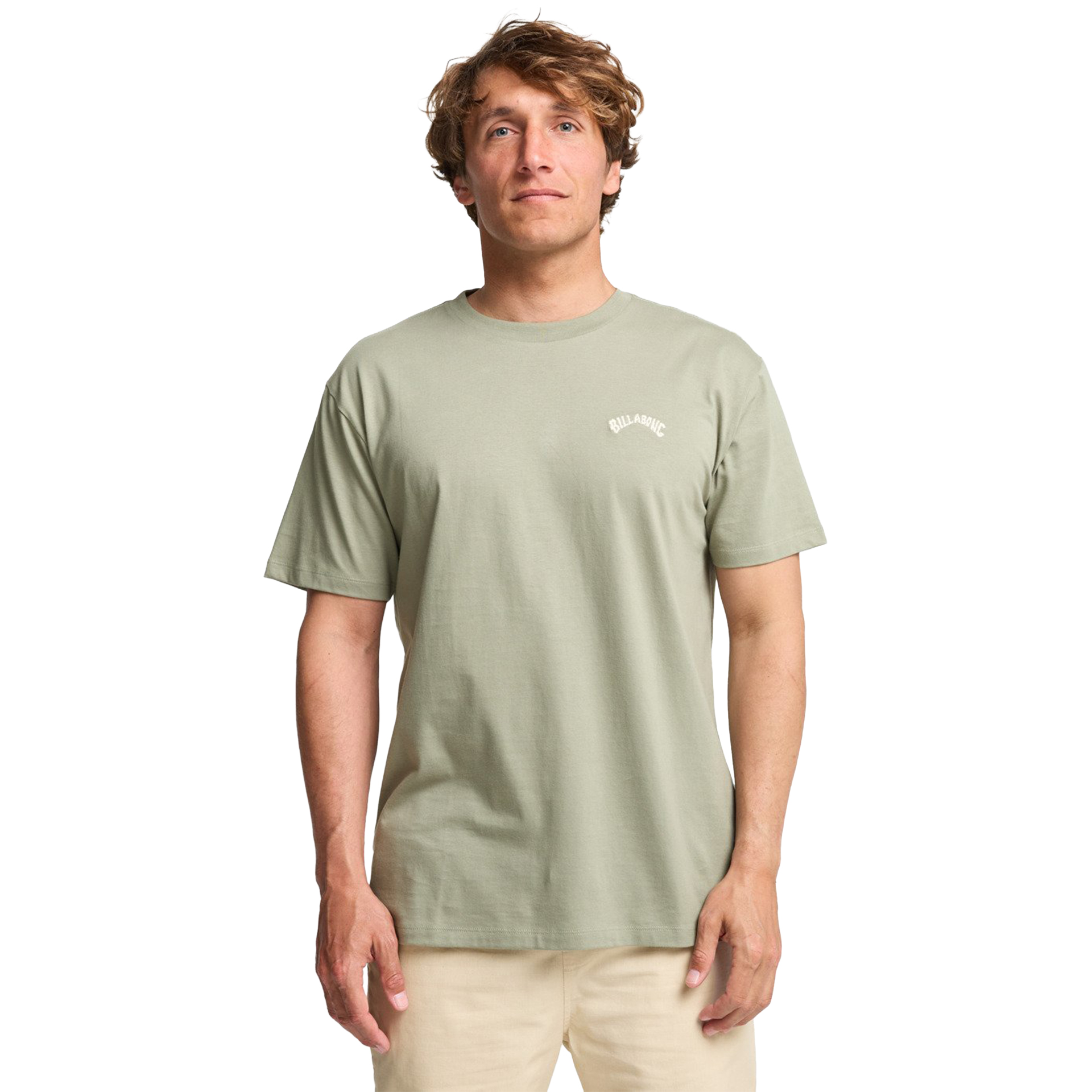 Billabong T-shirt Arch Crew Grey Green