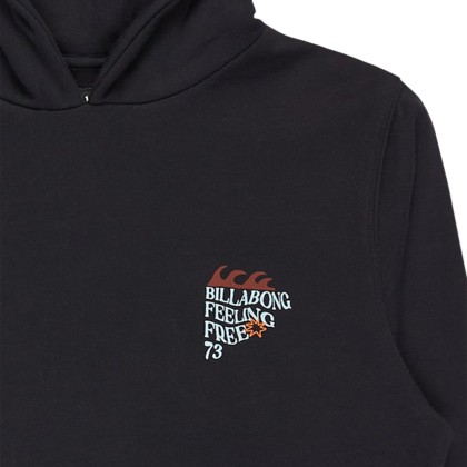 Billabong Sweat Capuz Foundation Black Billabong Sweat Capuz Foundation Black