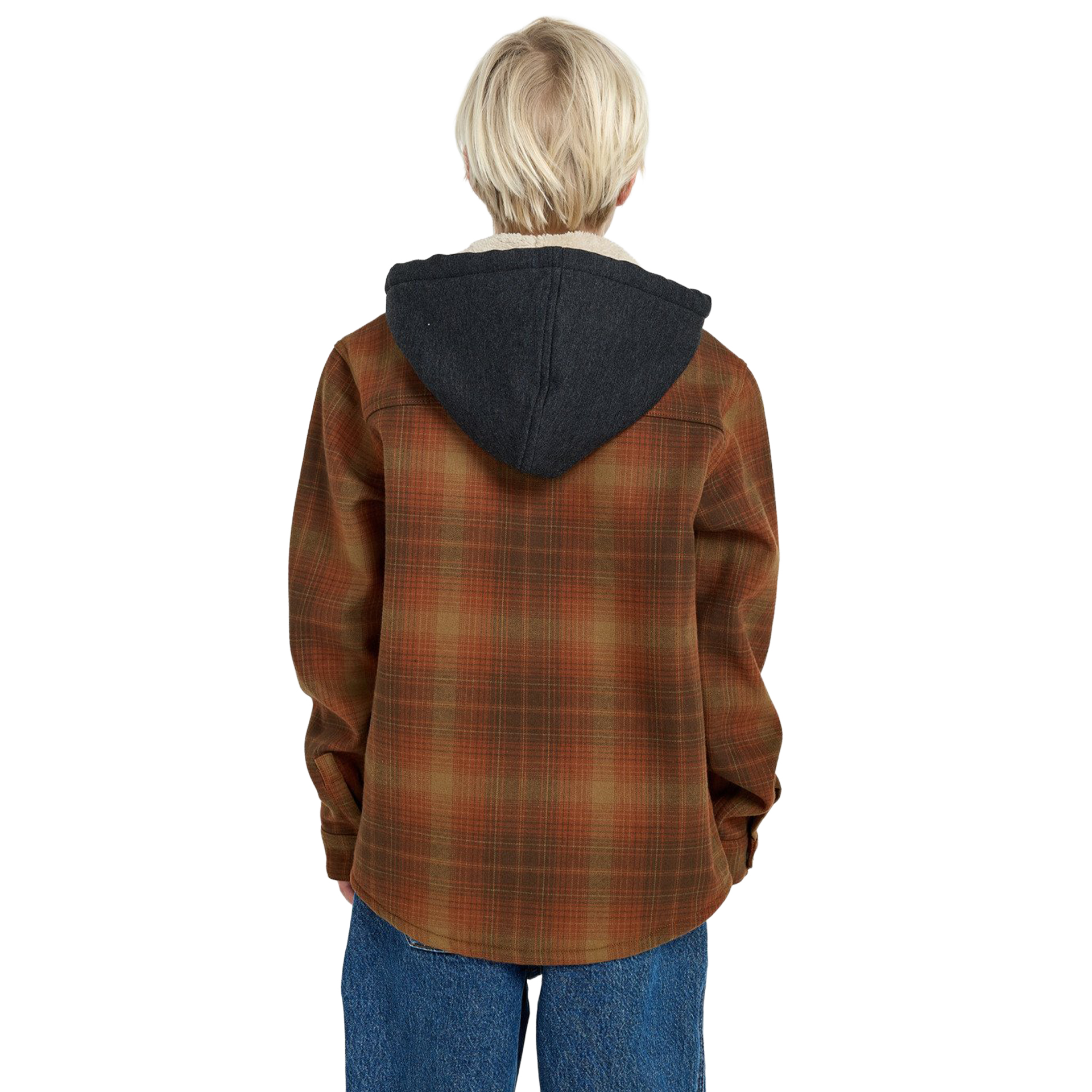 Billabong Camisa Polar Furnace Bonded Dark Cedar