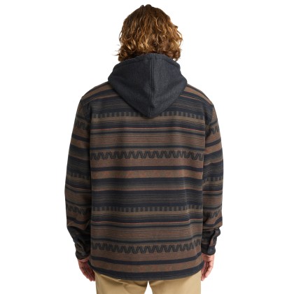 Billabong Camisa Polar Furnace Bonded Flannel Black Billabong Camisa Polar Furnace Bonded Flannel Black