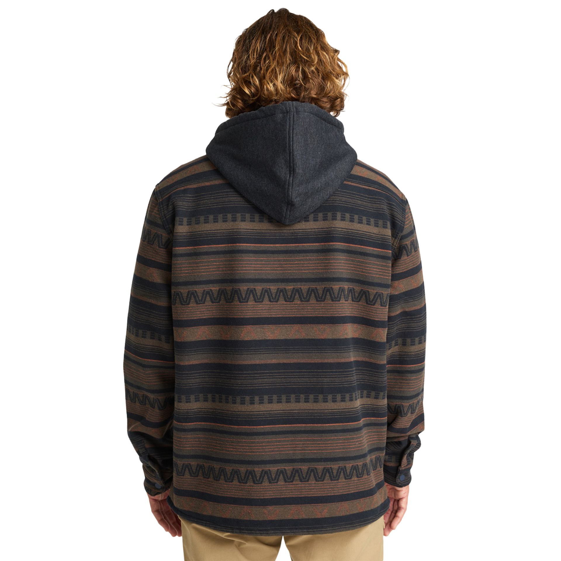 Billabong Camisa Polar Furnace Bonded Flannel Black