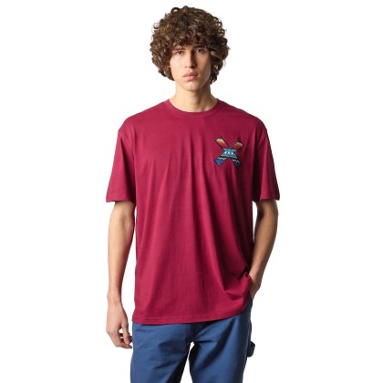 Blue Banana T-shirt Burgundy Classic