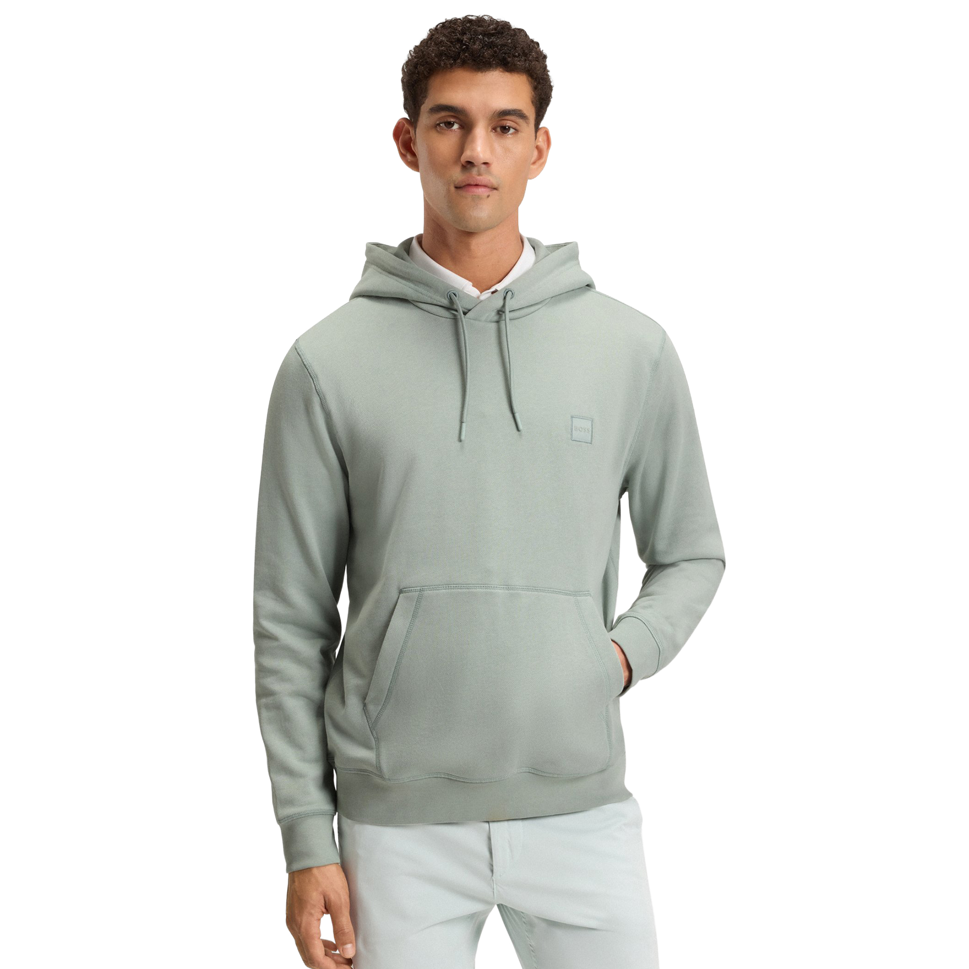 BOSS Sweat Wetalk Open Green