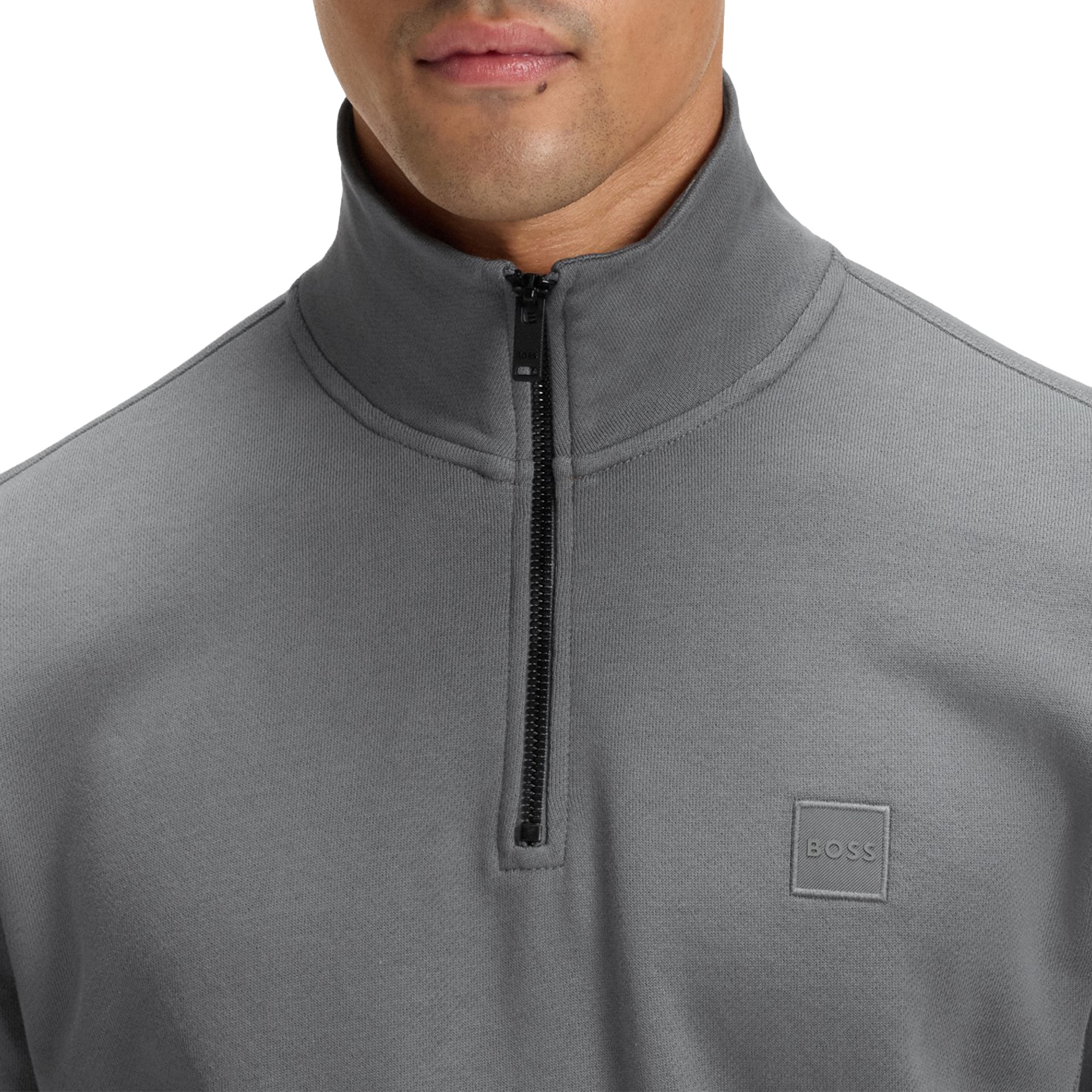 BOSS Sweat Zetrust Open Grey