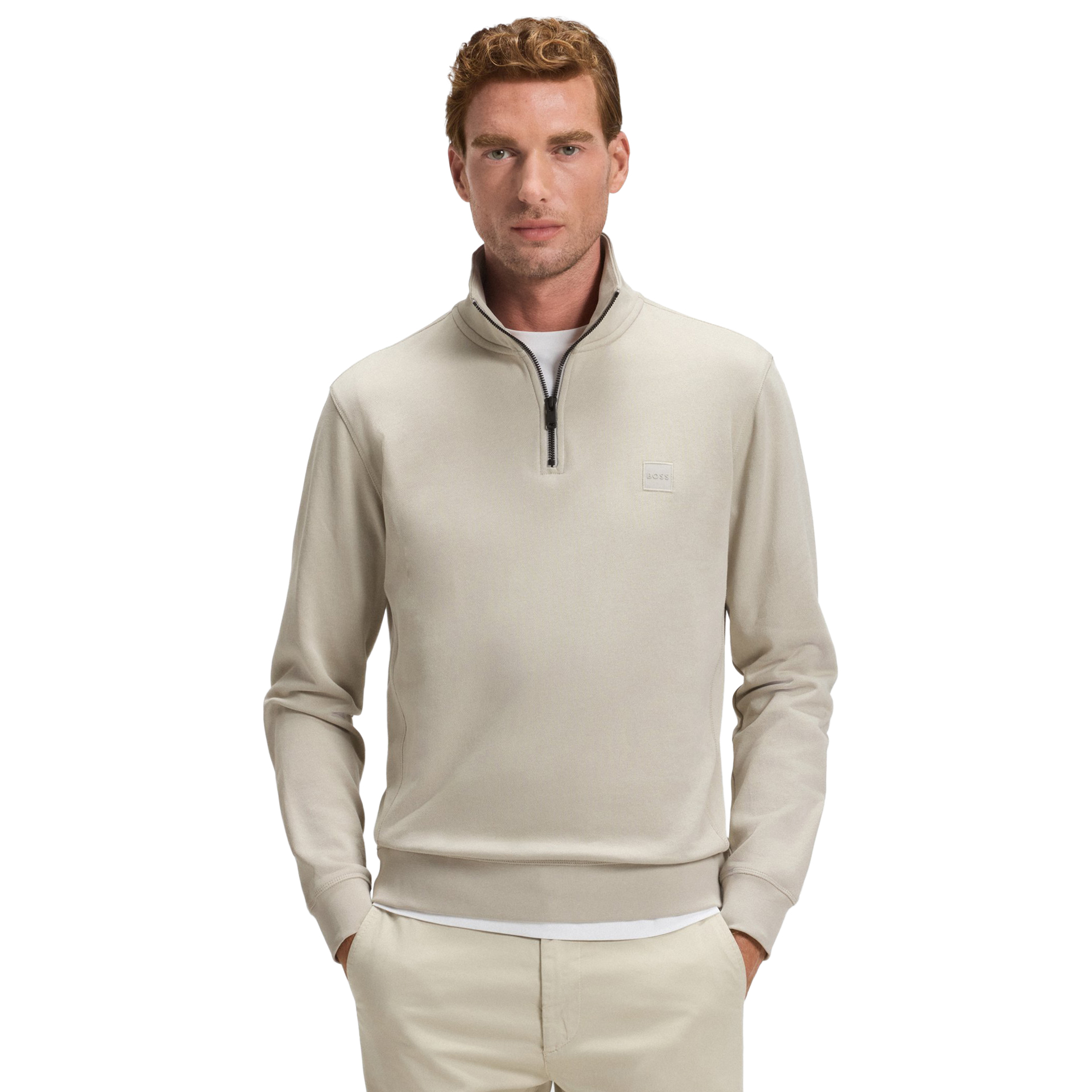 BOSS Sweat Zetrust Light Beige