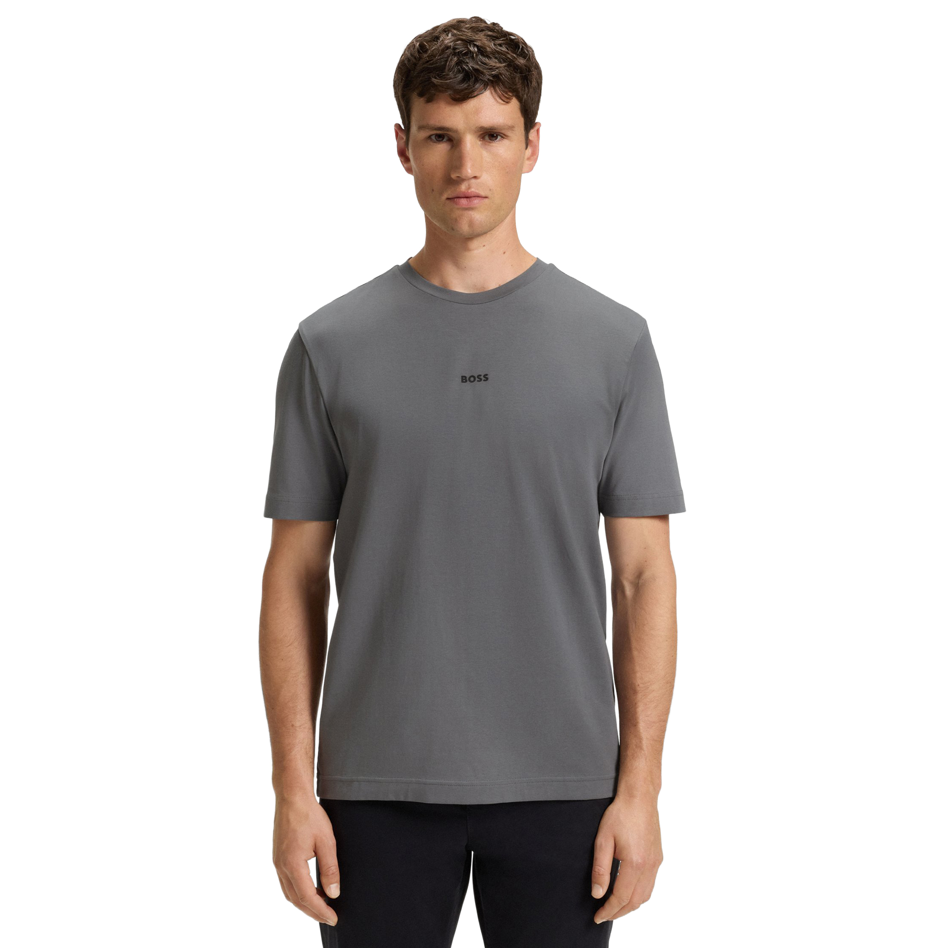 BOSS T-shirt Tchup Open Grey