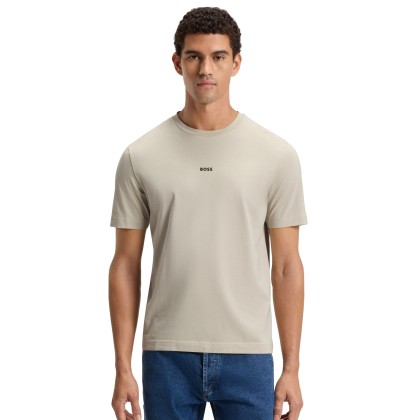 BOSS T-shirt Tchup Light Beige