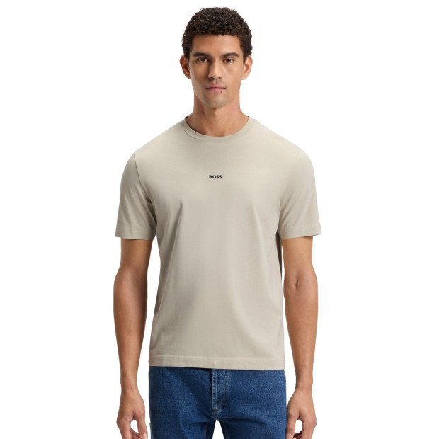 BOSS T-shirt Tchup Light Beige