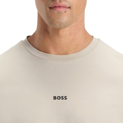 BOSS T-shirt Tchup Light Beige